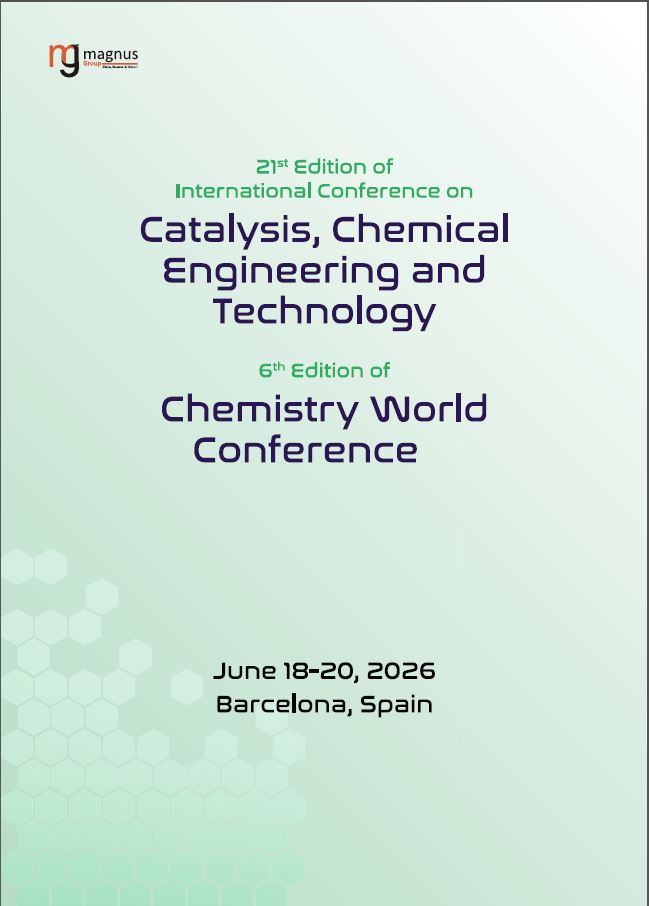 6th Edition of Chemistry World Conference | Barcelona, Spain Book